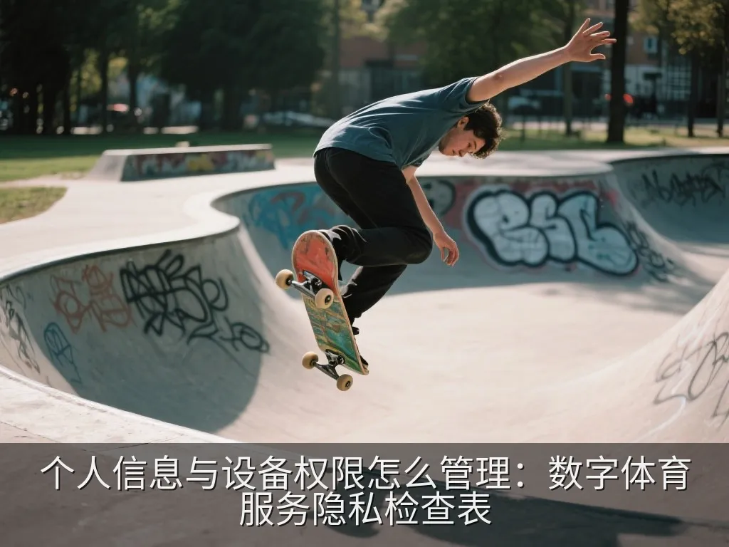 个人信息与设备权限怎么管理：数字体育服务隐私检查表