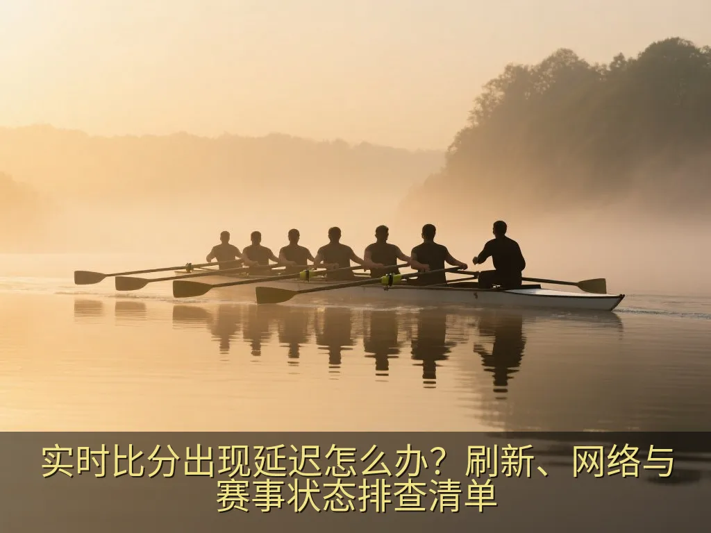实时比分出现延迟怎么办？刷新、网络与赛事状态排查清单
