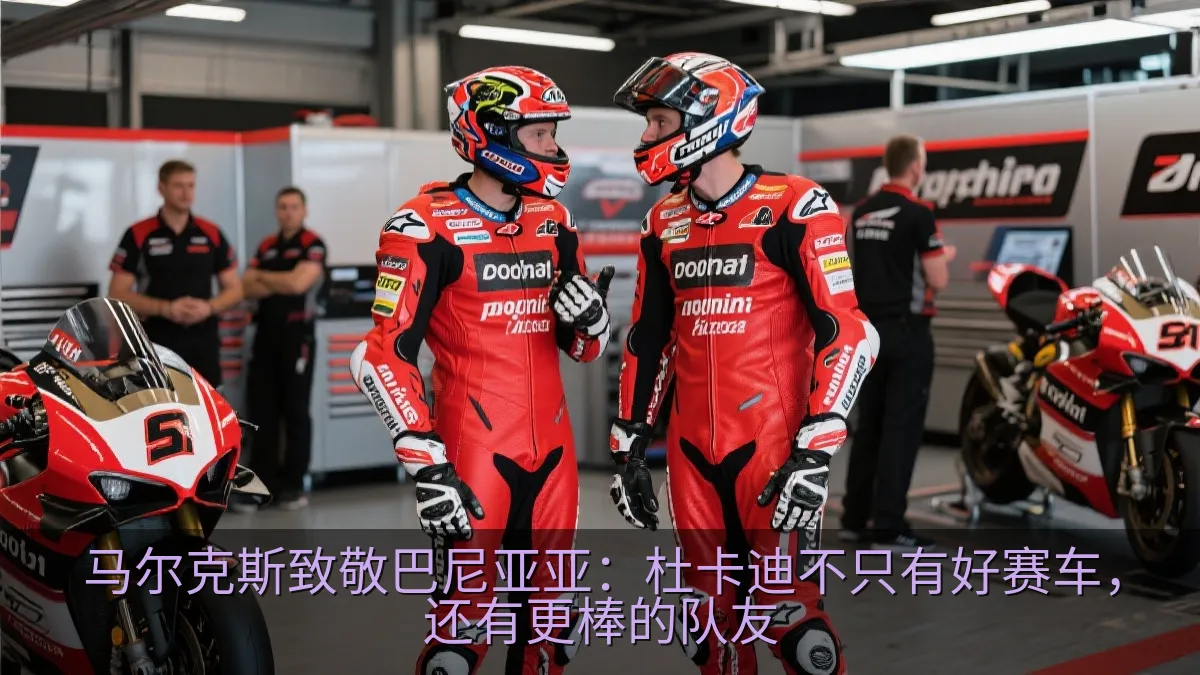 马尔克斯致敬巴尼亚亚：杜卡迪不只有好赛车，还有更棒的队友