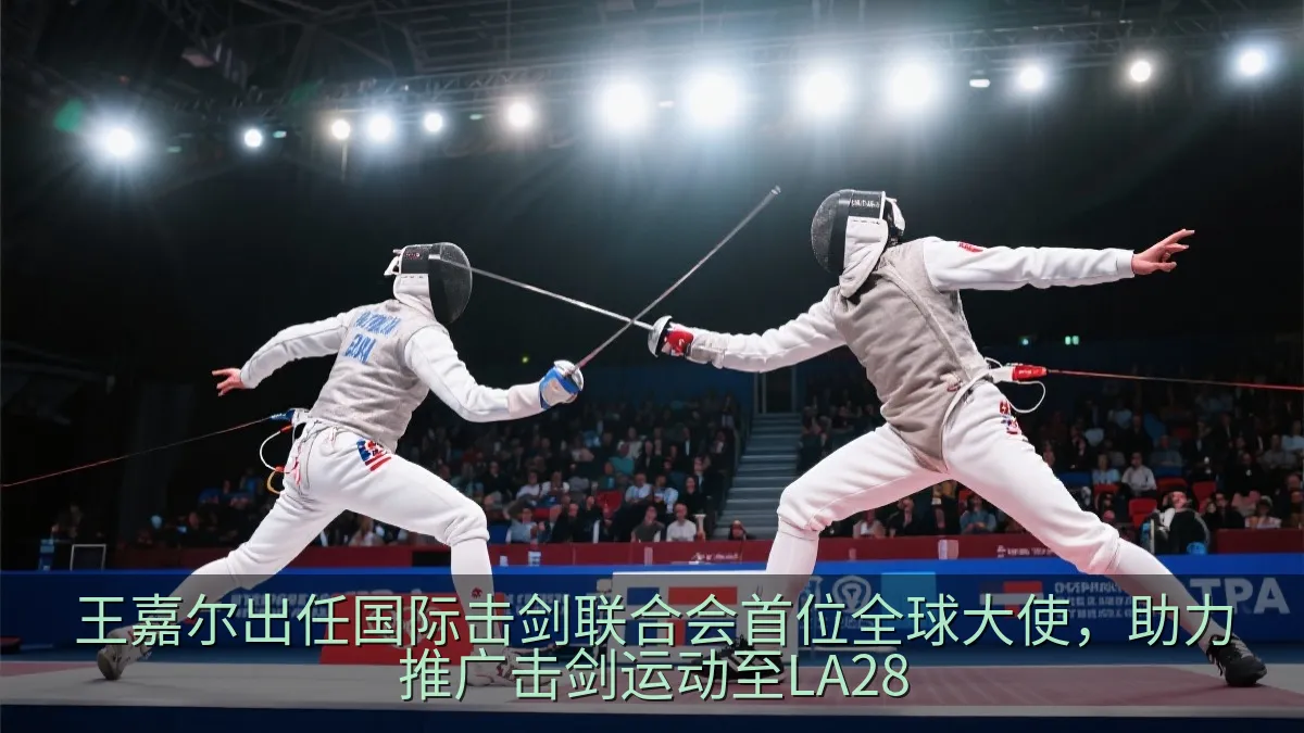王嘉尔出任国际击剑联合会首位全球大使，助力推广击剑运动至LA28